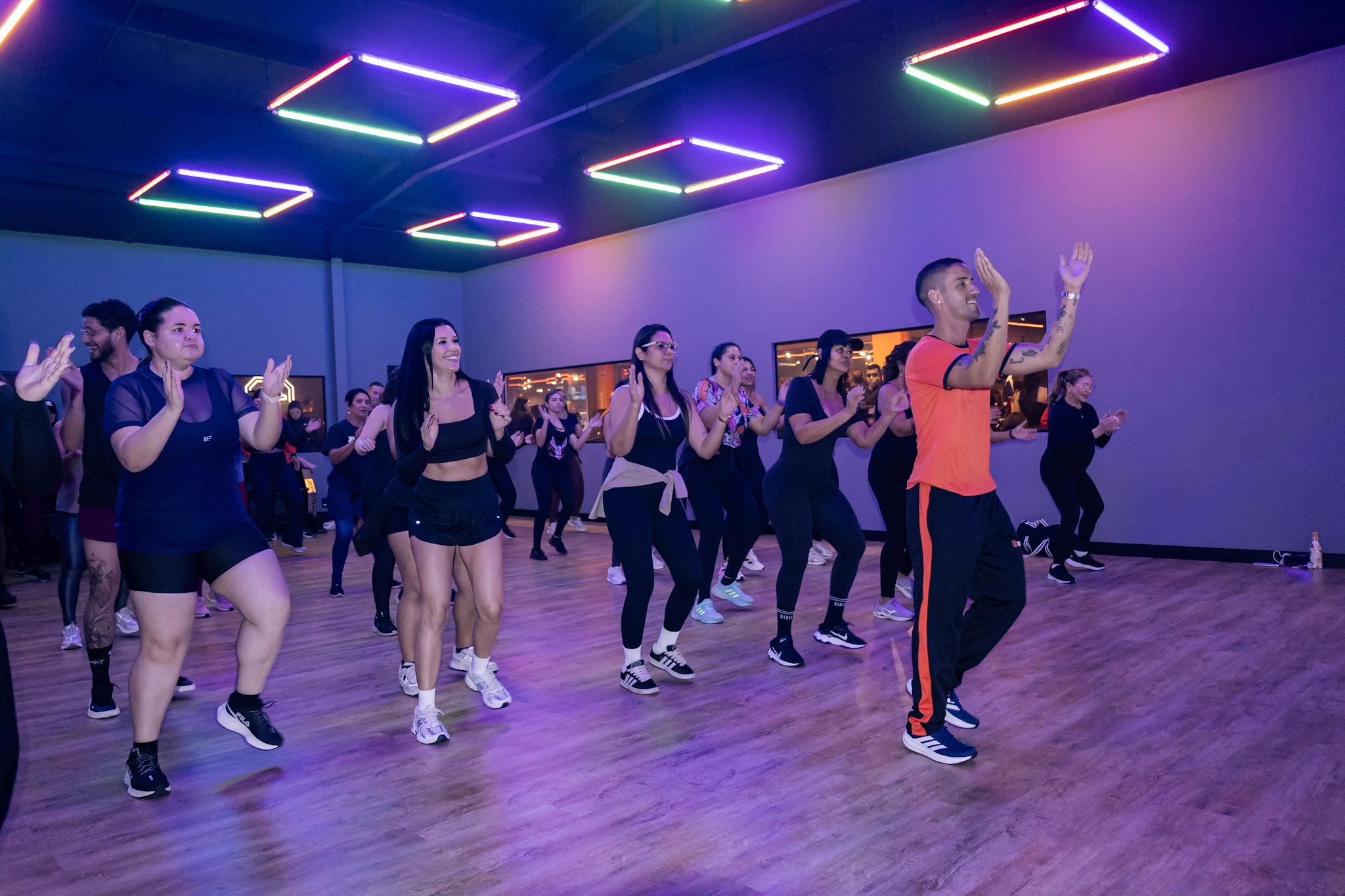 Aulas coletivas de dança